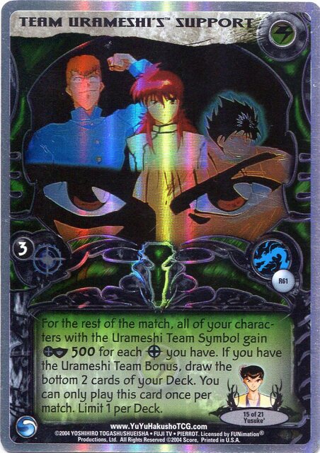 Team Urameshis Support - R61 - Foil