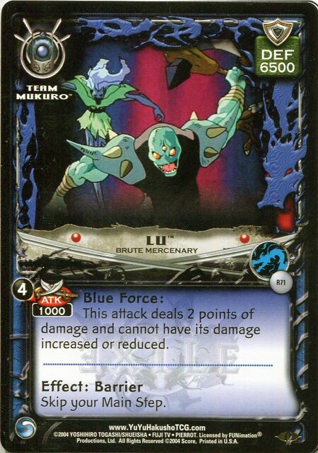 Lu, Brute Mercenary - R71 - 1st Edition