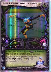 Bui's Fighting Stance - C77 - Foil - 1st Edition