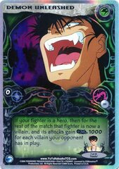 Demon Unleashed - C81 - Double Rainbow Foil - 1st Edition