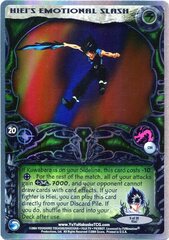 Hiei's Emotional Slash - C94 - Unlimited Edition - Double Rainbow Foil