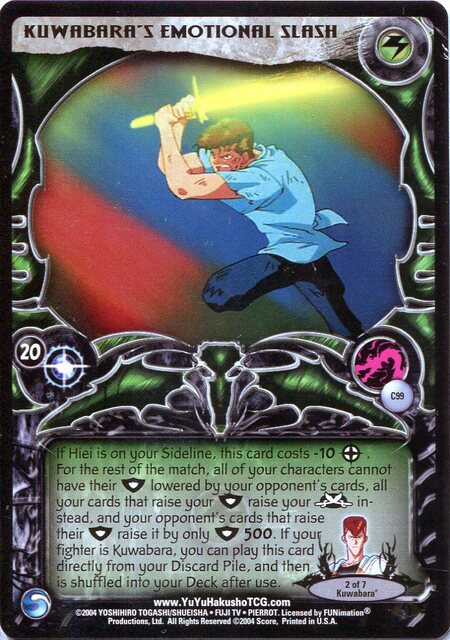 Kuwabaras Emotional Slash - C99 - 1st Edition