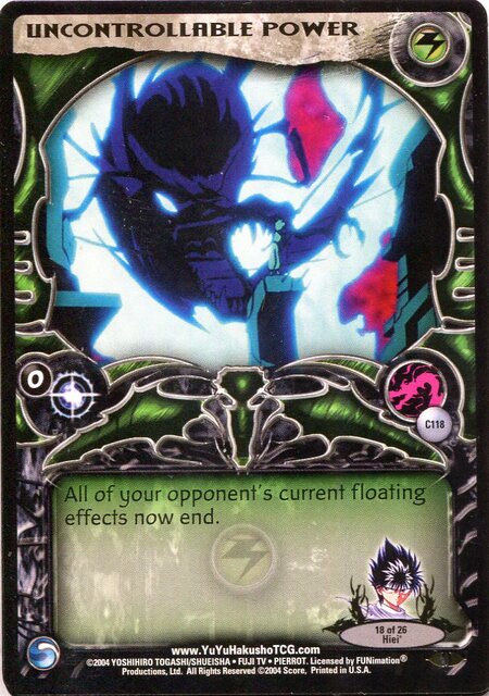 Uncontrollable Power - C118