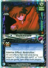 Amanuma, Resurrected - C122 - Foil - 1st Edition