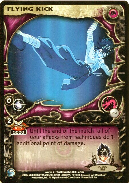 Flying Kick - C153 - 1st Edition