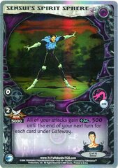 Sensui's Spirit Sphere - C156 - Double Rainbow Foil - 1st Edition