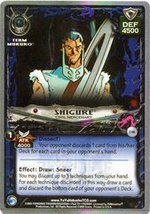 Shigure, Cool Mercenary - C166 - Double Rainbow Foil - 1st Edition