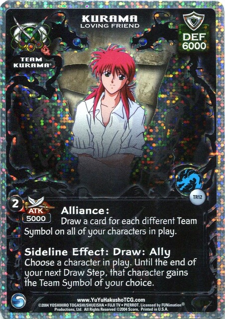 Kurama, Loving Friend - TR12 - Foil