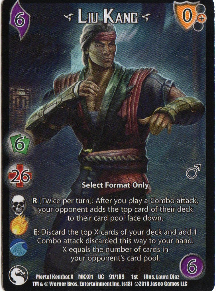 Liu Kang* Full Art