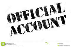 Official Account rubber stamp