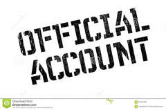 Official Account rubber stamp