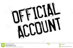 Official Account rubber stamp