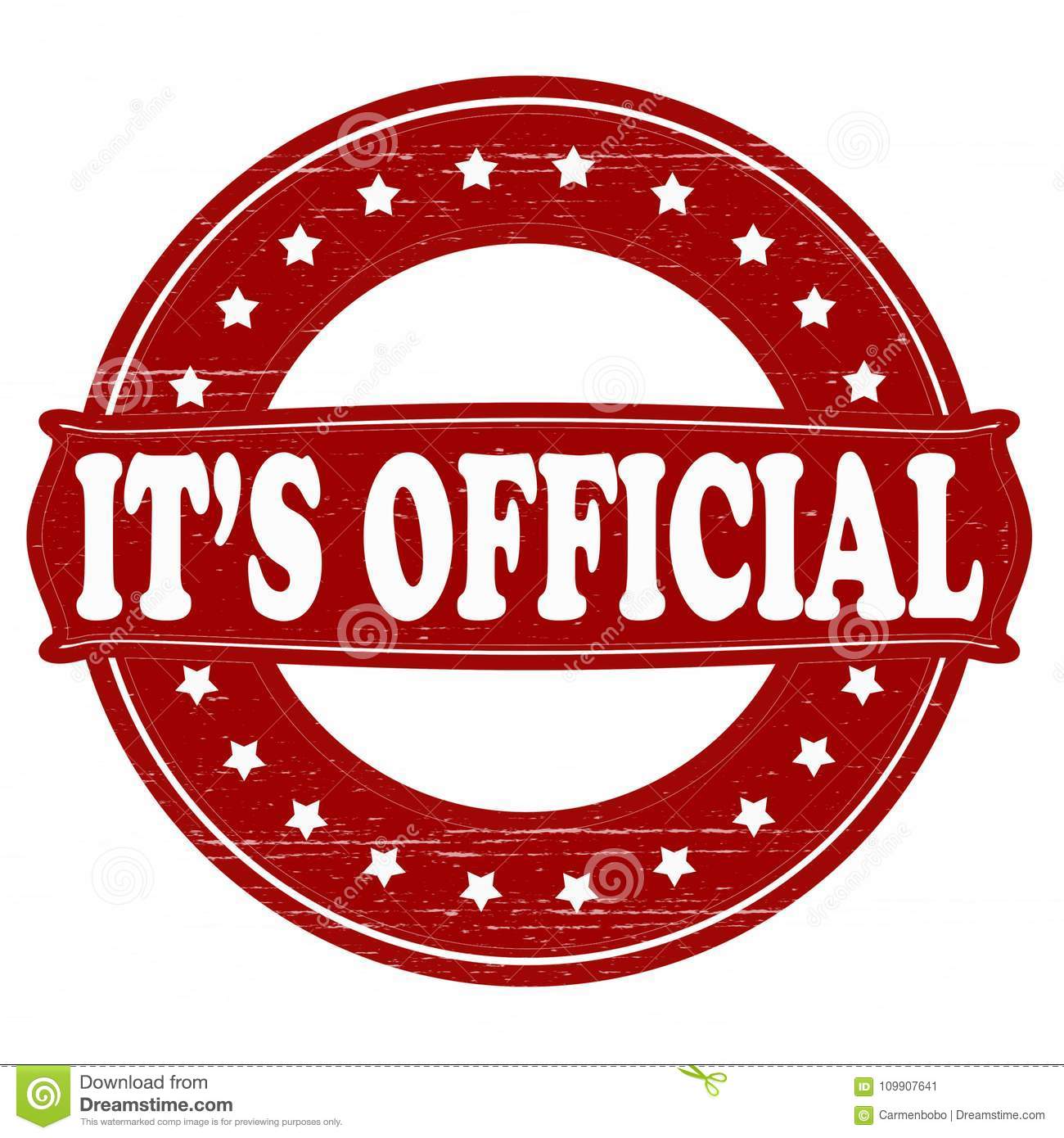 It s official