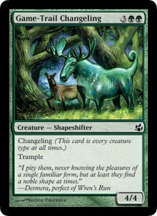 Game-Trail Changeling - Foil