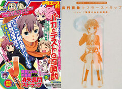 Monthly Shonen Ace March 2011 Issue w/ The Melancholy of Haruhi Suzumiya Scarf Scrap (Magazine)