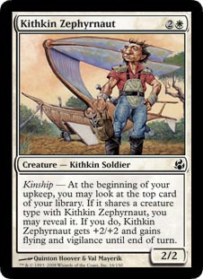 Kithkin Zephyrnaut - Foil