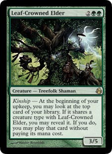 Leaf-Crowned Elder - Foil