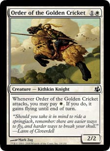 Order of the Golden Cricket - Foil