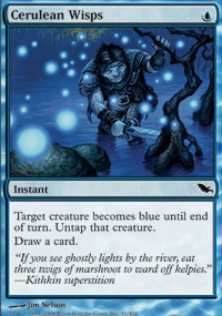 Cerulean Wisps - Foil