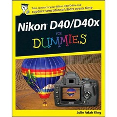 Wiley Publications Book: Nikon D40/D40x for Dummies by Julie Adair King