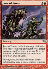 Jaws of Stone - Foil