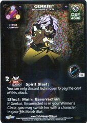 Genkai, Resurrected - R38 - Unlimited Edition - Jagged Foil