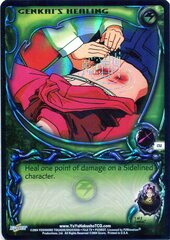 Genkai's Healing - C52 - 1st Edition - Single Rainbow Foil