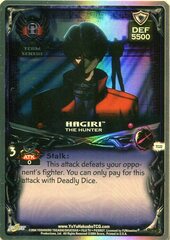 Hagiri, the Hunter - TC22 - Double Rainbow Foil - 1st Edition