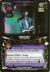 Hagiri, the Sniper - C114 - 1st Edition - Double Rainbow Foil