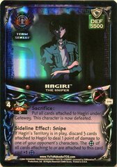 Hagiri, the Sniper - C114 - Unlimited Edition - Single Rainbow Foil