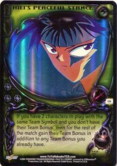 Hiei's Peaceful Stance - C55 - Unlimited Edition - Double Rainbow Foil