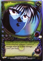 Hiei's Tainted Glare - L4 - 1st Edition - Double Rainbow Foil