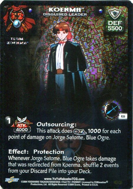 Koenma, Disguised Leader - R39 - 1st Edition