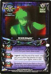 Kurama, Entrapped Demon - C80 - Unlimited Edition - Single Rainbow Foil