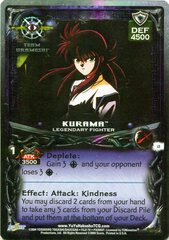 Kurama, Legendary Fighter - L5 - Double Rainbow Foil