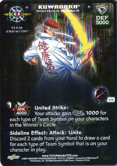 Kuwabara, Righteous Warrior - C119