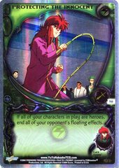 Protecting the Innocent -  TU3 - Double Rainbow Foil - 1st Edition