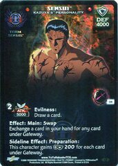 Sensui, Kazuya's Personality - C99 - Unlimited Edition - Cloud Foil