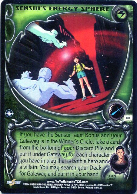 Sensuis Energy Sphere - R31 - 1st Edition