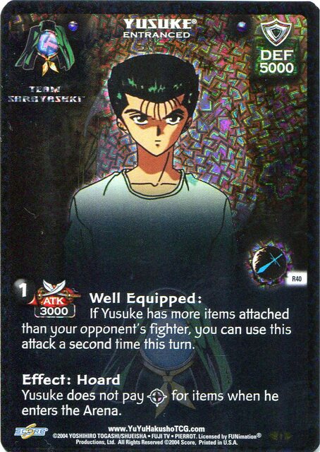 Yusuke, Entranced - R40 - 1st Edition