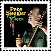 Pete Seeger Forever Stamps