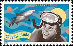 Eugenie Clark Forever Stamp