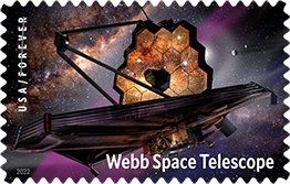 James Webb Space Telescope Forever Stamp