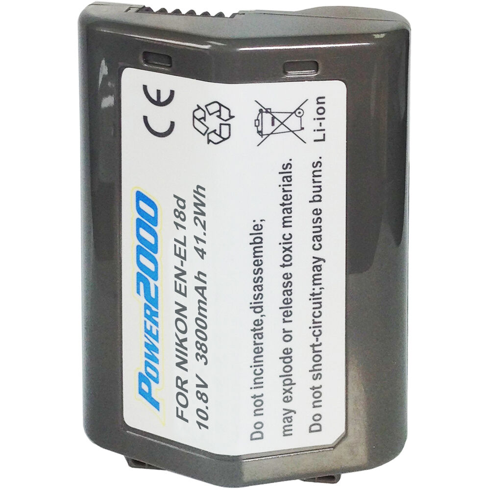 Power2000 ACD-800 Battery for Nikon EN-EL18d