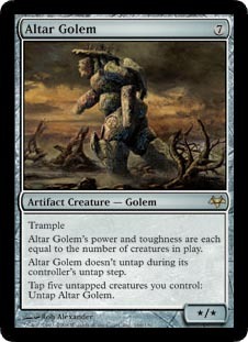 Altar Golem - Foil