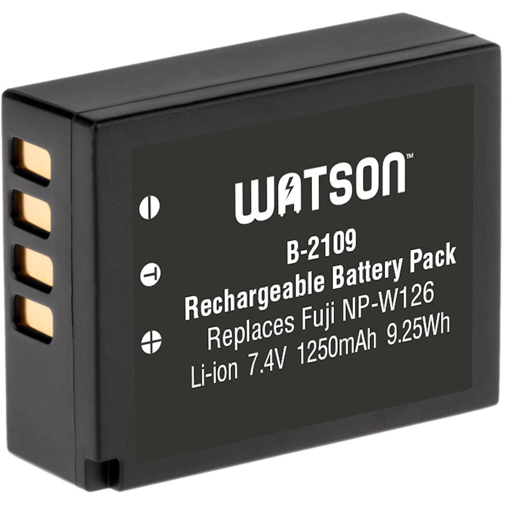 Watson NP-W126 Lithium-Ion Battery Pack (7.4V, 1250mAh)