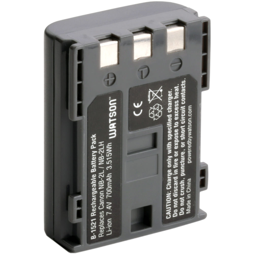 Watson NB-2LH Lithium-Ion Battery Pack (7.4V, 700mAh)