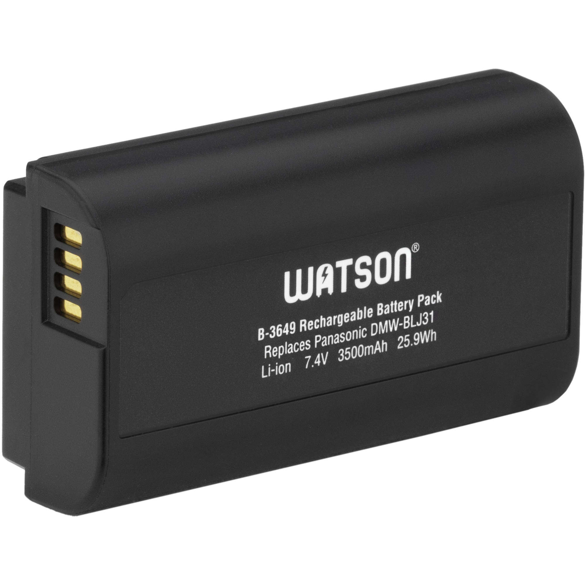 Watson DMW-BLJ31 Lithium-Ion Battery Pack (7.4V, 3500mAh, 25.9Wh)