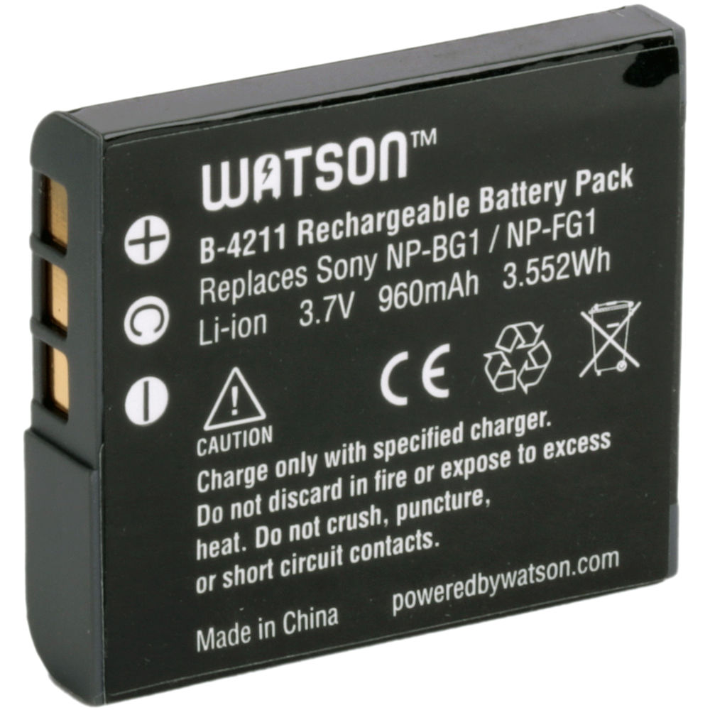 Watson NP-FG1 / NP-BG1 Lithium-Ion Battery Pack (3.7V, 960mAh)