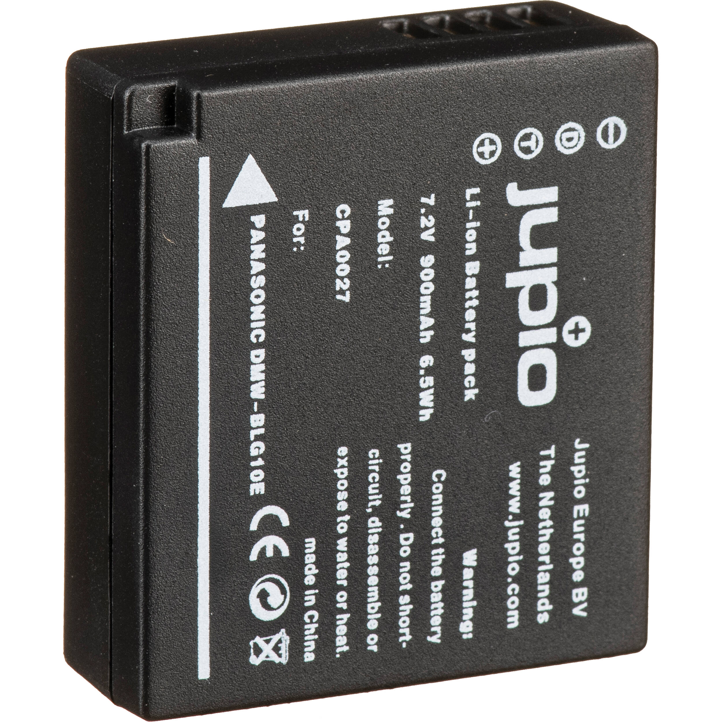Jupio DMW-BLG10E / BP-DC15E Lithium-Ion Battery Pack (7.2V, 900mAh)